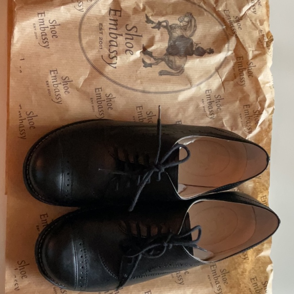 Embassy London Black Leather Loafers Classic Style